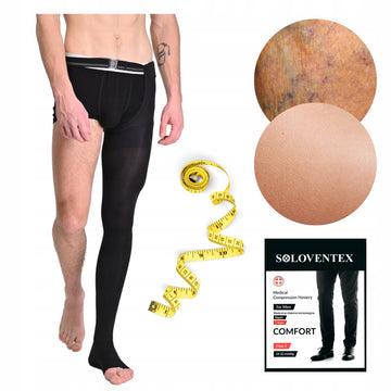 Monopończocha męska CCL2 Comfort (23–32 mmHg) 165-180 cm