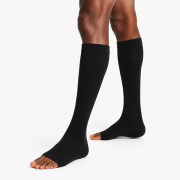 Podkolanówki męskie CCL2 z bawełną  (23–32 mmHg) 165-180 cm