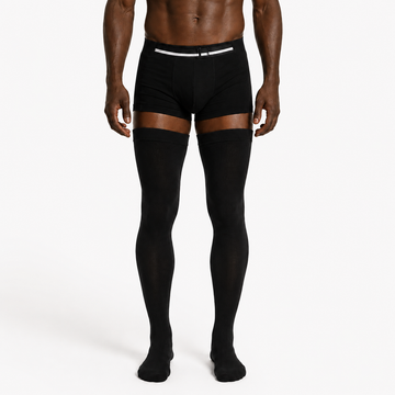 Pończochy męskie CCL2 Comfort (23–32 mmHg) 165-180 cm - zakryte palce