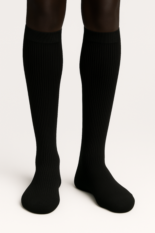 Podkolanówki męskie CCL2 z bawełną  (23–32 mmHg) 165-180 cm